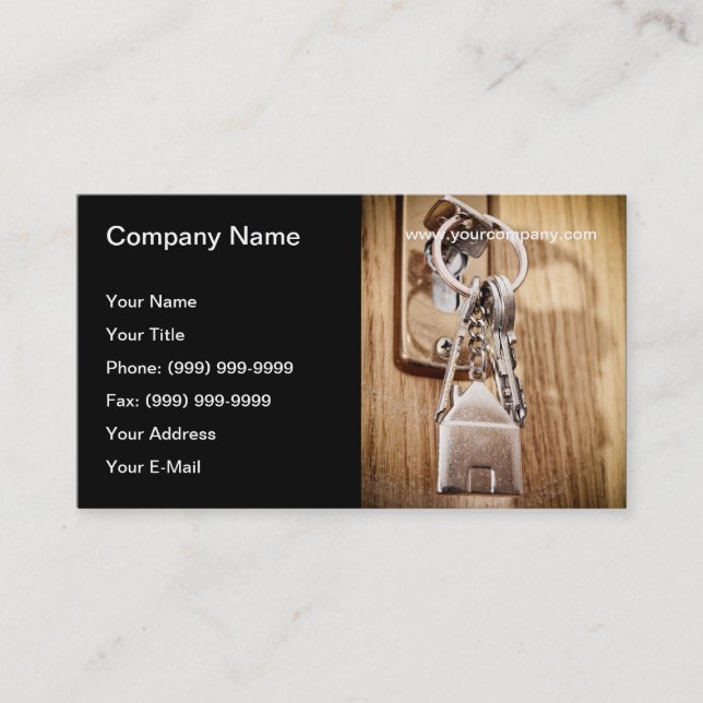 Mitt hem visitkort (Framsida)