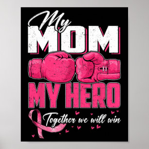 Mitt Hero Mamma tillsammans kommer vi att vinna br Poster
