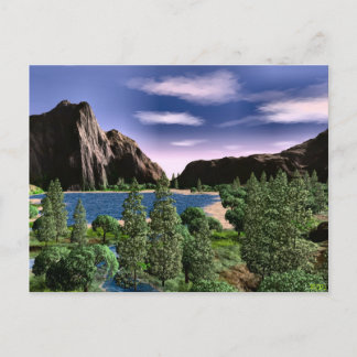 Mitt Hike-vykort Vykort