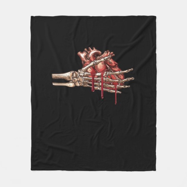 Mitt hjärta är din Händer Classic Fleecefilt (Framsidan)