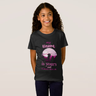 Mitt hjärta är ditt och kommer alltid att vara dit t shirt
