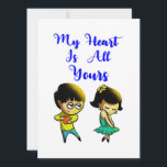 Mitt hjärta är hela ditt Bestie par kärlek Valenti Meddelande<br><div class="desc">Mitt hjärta är hela ditt Bestie par kärlek Valentine. t-tröjor på Alla hjärtans dag, Ro Dag-T-T-tröjor, propose Day Outfit Toppar, Internationell Rabbit Day Stickers, National Chocolate Day Sweatshirtss, Internationell Kissing Day mugg, Bunny Caps, National Hugger Day Caps, Kärlek Day hoodies, julstrumpor och födelsedagar.. 5, 5 x 7, 5-tumsskärm för fast...</div>