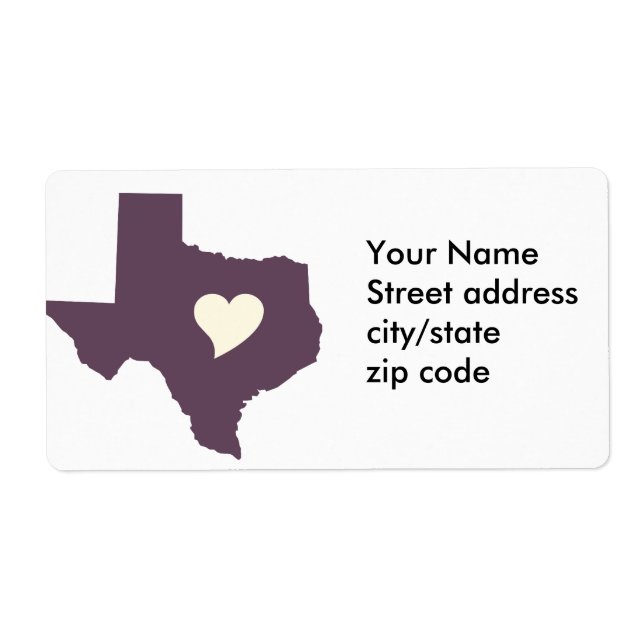 Mitt hjärta är i Texas Fraktsedel (Framsidan)