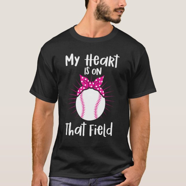 Mitt hjärta är på den där Fält-baskiska spelaren M T Shirt (Framsida)