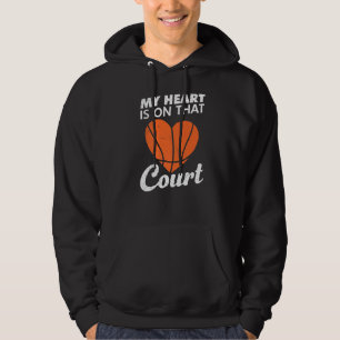 Mitt hjärta är på den där fotbollsspelaren för mig hoodie
