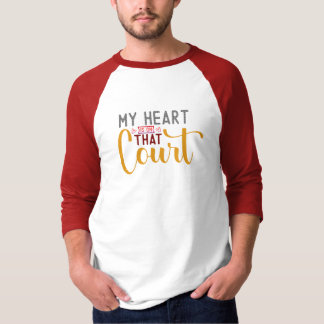 Mitt hjärta är på den planen t shirt