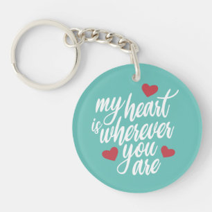 Mitt hjärta är varhelst du är Valentine Nyckelke