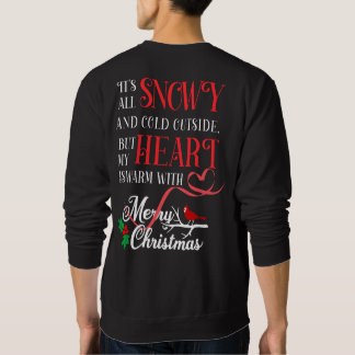 Mitt hjärta är varmt lång ärmad tröja