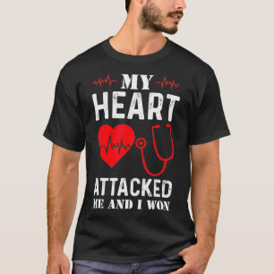 Mitt hjärta attackerade mig och jag attackerade hj t shirt