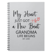 Mitt hjärta bara Har en ny Beat-New Grandma Gift