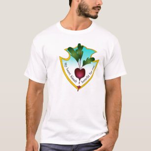 Mitt hjärta blöder nära dig tee shirt
