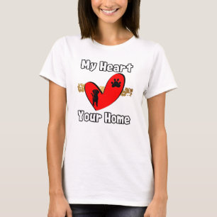 Mitt hjärta, ditt hem t shirt