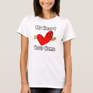Mitt hjärta, ditt hem t shirt