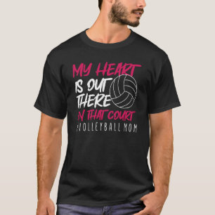 Mitt hjärta finns där ute på den där domstolen Vol T Shirt