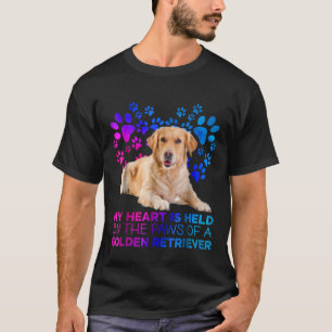 Mitt hjärta innehas av Tass på en gyllene restaura T Shirt