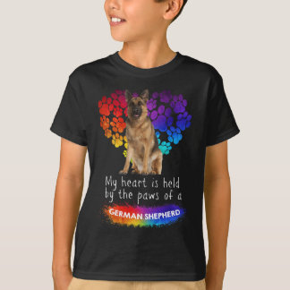 Mitt hjärta innehas av Tassen av en tysk herde T Shirt