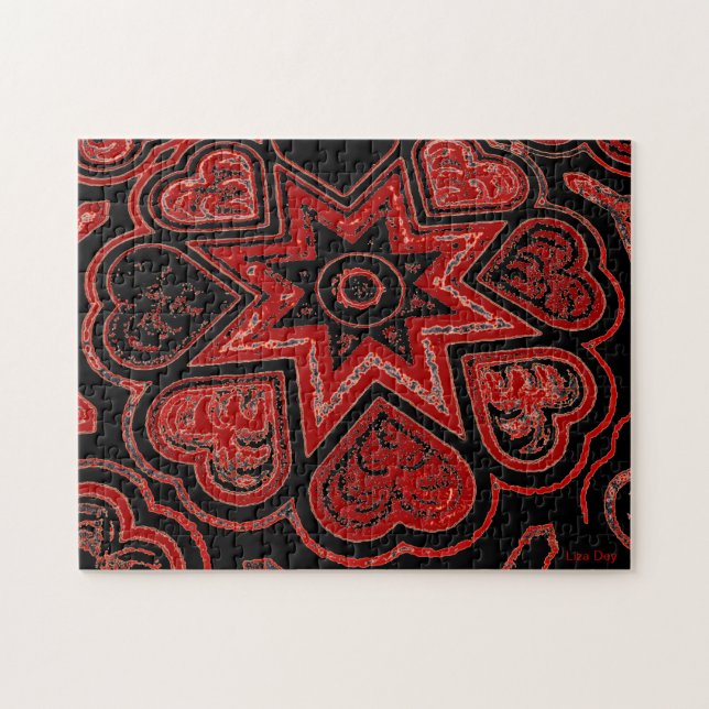 "Mitt hjärta" pussel (Horisontell)