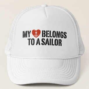 Mitt hjärta Sailor Truckerkeps