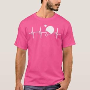 Mitt hjärta slår för bordtennis t shirt