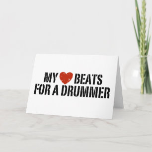 Mitt hjärta slår för en drummer kort