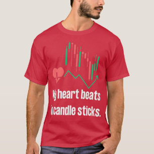 Mitt hjärta slår i ljusskåp Hjärtslag T Shirt