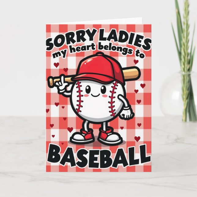 Mitt hjärta tillhör basebollkort kort (Framsida)
