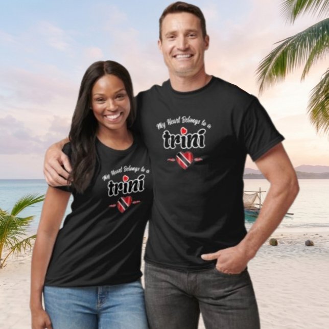 Mitt hjärta tillhör en Trini T Shirt (Skapare uppladdad)