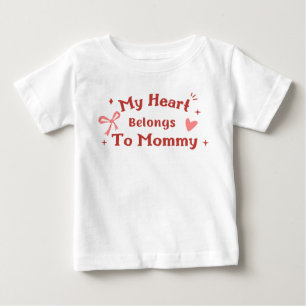Mitt hjärta tillhör mamma t shirt