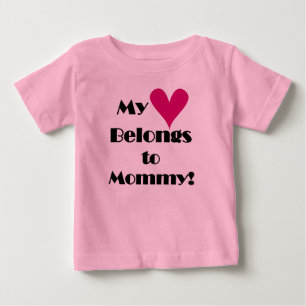 Mitt hjärta tillhör Mamma T-shirt