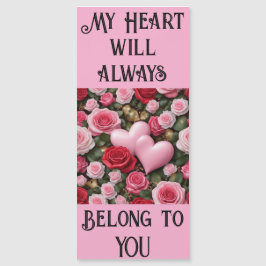 Mitt hjärta tillhör till dig.