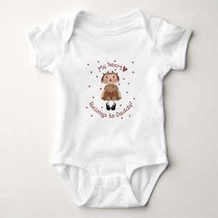 Mitt hjärta tillhör till pappa! Raggedy Ann T Shirt