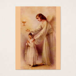 Mitt hjärta uppfattar dig som bönekort visitkort