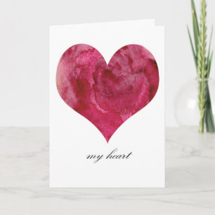 Mitt hjärta Valentine Kort