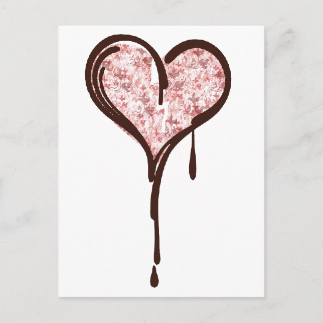 mitt hjärta vykort (Framsida)