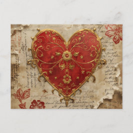 Mitt hjärta  vykort