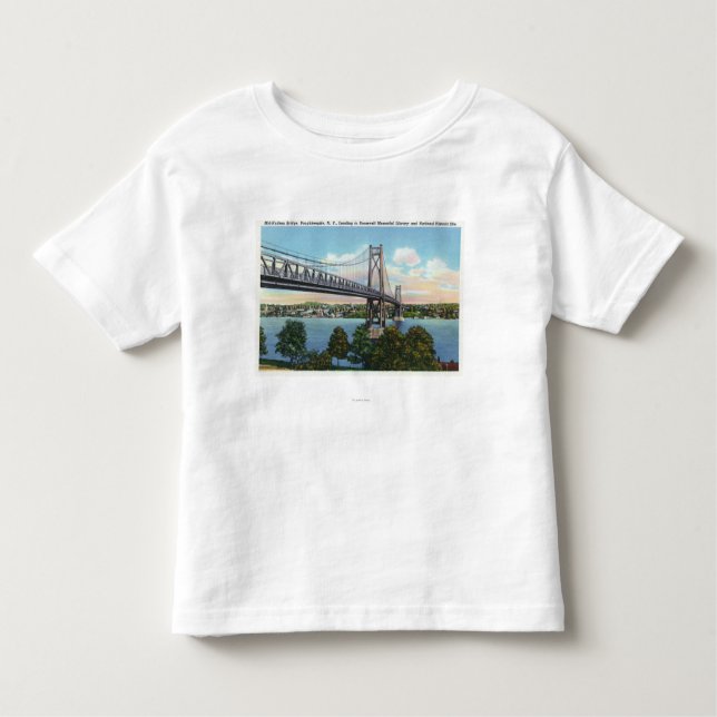 Mitt--Hudson överbryggar till den historiska Tee Shirt (Framsida)