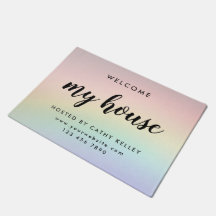 Mitt hus Real Gods Regbow Realtor Doormat