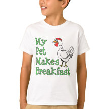 Mitt husdjur gör frukosten