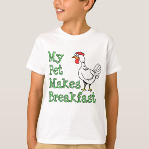 Mitt husdjur gör frukosten t-shirt