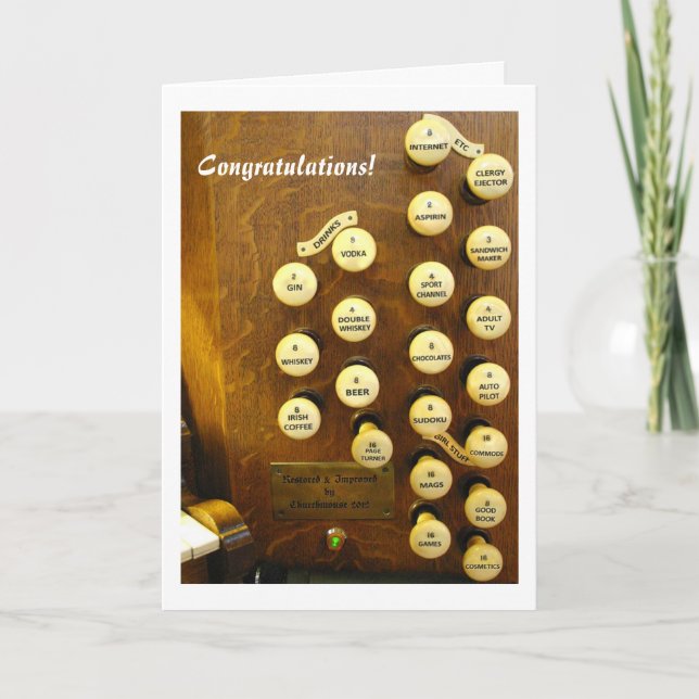 Mitt idealiska organkort Grattisar Kort (Framsida)