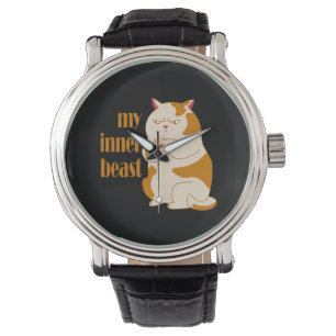 Mitt initieringstecken för tjock med låg beast armbandsur