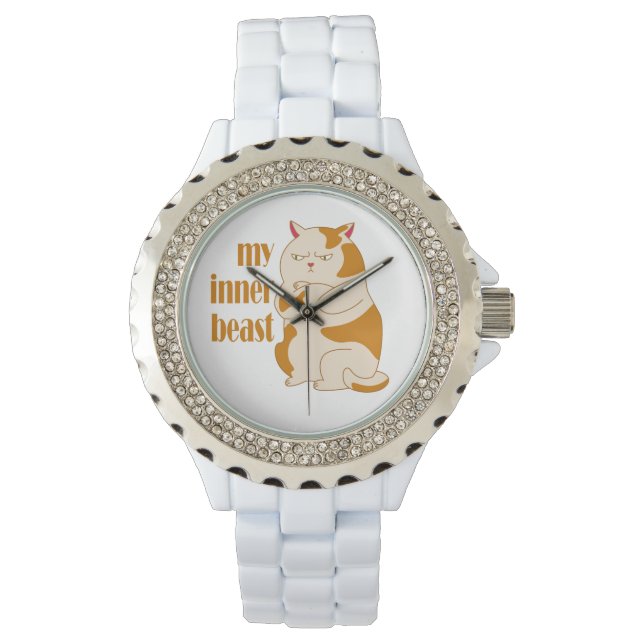 Mitt initieringstecken för tjock med låg beast armbandsur (Framsida)