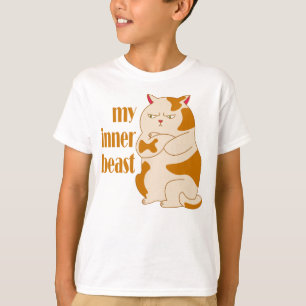 Mitt initieringstecken för tjock med låg beast t shirt