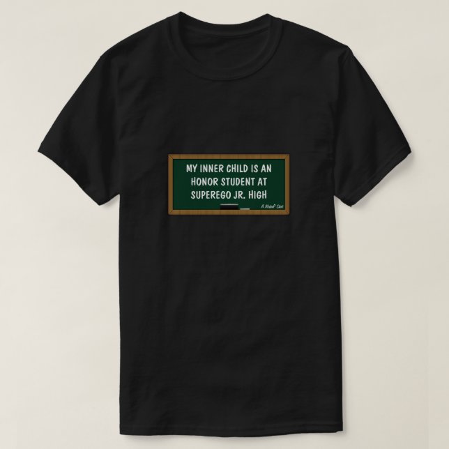 Mitt inre barn/heder Student - en MisterP Shirt T-shirt (Design framsida)