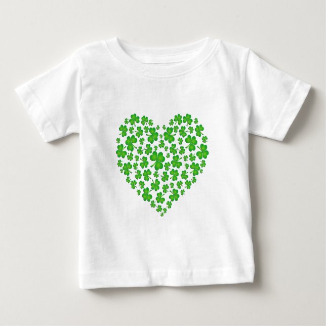 Mitt irländska hjärta tee shirt (Framsida)