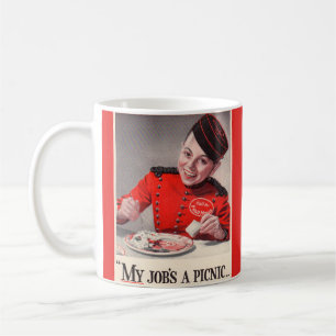 Mitt jobb är en picknick kaffemugg