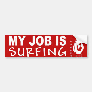Mitt jobb är SURFINF Bildekal