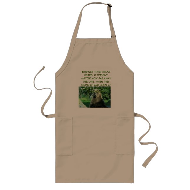 Mitt kabinförkläde långt förkläde (Framsidan)