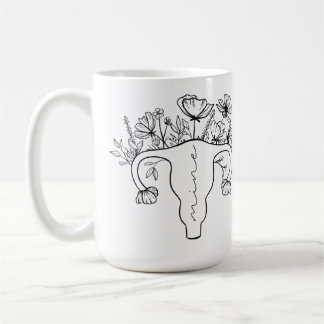 Mitt kaffe min Uterus Kaffemugg