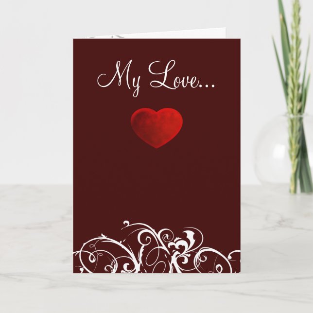 Mitt kärlekkort helgkort (Framsida)